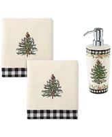 Spode Christmas Tree 3-Pc. Lotion Pump & Towel Set