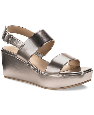 Style & Co Women's Ardenn Double-Strap Wedge Sandals, Created for Macy's