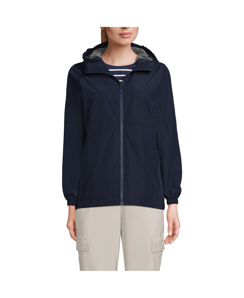 Lands' End Women's School Uniform Rain Jacket