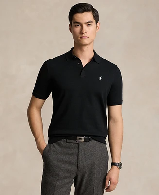 Polo Ralph Lauren Men's Cotton Polo-Collar Sweater