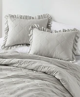 510 Design Phoebe Diamond Quilted Ruffle Edge 2-Pc. Comforter Set, Twin/Twin Xl