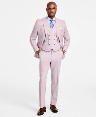 Tayion Collection Mens Regular Fit Suit Jacket Vest Pants
