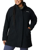 Columbia Plus Active Panorama Stand-Collar Long Jacket