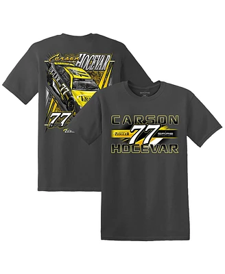 E2 Apparel Men's Charcoal Carson Hocevar Zeigler Auto Group T-Shirt