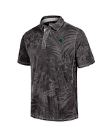 Tommy Bahama Men's Black Carolina Panthers Big Tall Santiago Paradise Polo