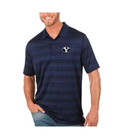 Antigua Men's Navy Byu Cougars Compass Polo