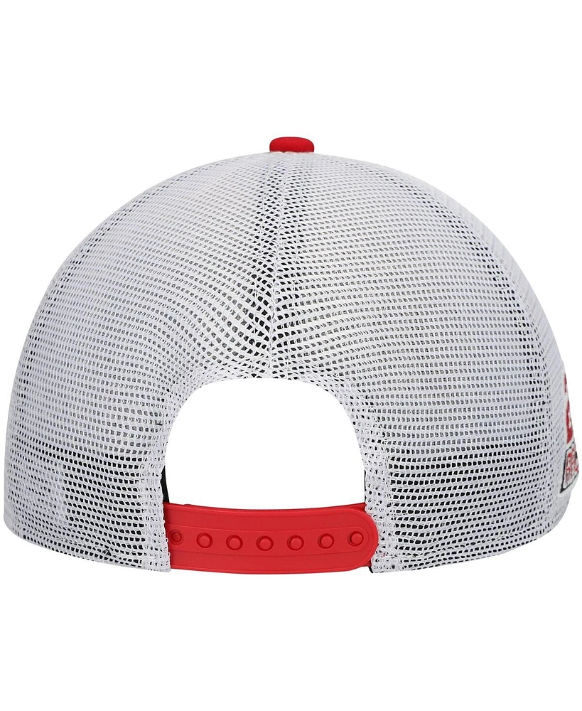 New Era Men's Red/White Bubba Wallace Golfer Snapback Hat