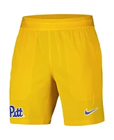 Nike Men's Gold Pitt Panthers 2024/25 Sideline Performance Woven Shorts