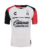 Charly Men's White/Black Club Atlas 2024/25 Away Authentic Jersey