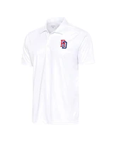 Antigua Men's White Dominican Republic Baseball 2023 World Classic Tribute Polo