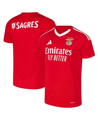 Adidas Men's Red Benfica 2024/25 Home Replica Jersey