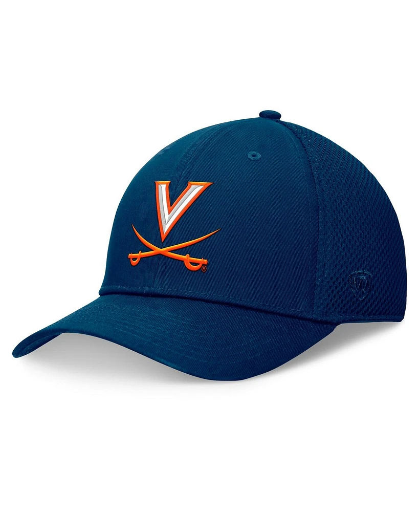 Top of the World Men's Navy Virginia Cavaliers Spacer Flex Hat