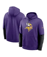 Nike Men's Purple Minnesota Vikings 2024 Sideline Club Pullover Hoodie