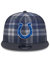 New Era Men's Gray Indianapolis Colts 2024 Sideline Statement 9FIFTY Snapback Hat