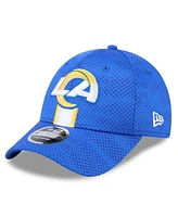 New Era Men's Royal Los Angeles Rams 2024 Sideline 9FORTY Stretch-Snap Hat