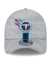 New Era Men's Gray Tennessee Titans 2024 Sideline 39THIRTY Flex Hat