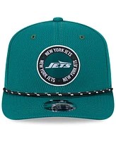 New Era Big Boys and Girls Green New York Jets 2024 Sideline 9SEVENTY Adjustable Hat