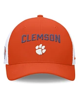 Nike Men's Orange/White Clemson Tigers Primetime Rise City Trucker Adjustable Hat