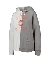 Gameday Couture Women's Gray/White Clemson Tigers Split Pullover Hoodie