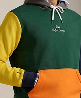 Polo Ralph Lauren Men's Logo Color-Blocked Double-Knit Hoodie