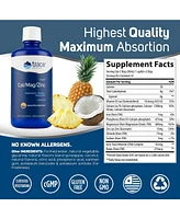 Trace Minerals Liquid Cal/Mag/Zinc | Calcium, Magnesium, Zinc, Vitamin D3 | Dietary Supplement Supports Tissue, Muscle