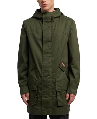 Hunter Men's Downing Coated Rain Jacket