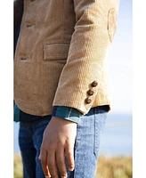 Hope & Henry Baby Boys Corduroy Blazer with Elbow Patches