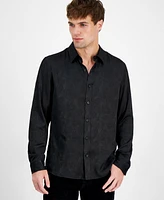 Guess Men's Bowery Paisley-Print Shirt