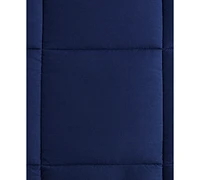 Home Design Lightweight Reversible Down Alternative Microfiber Comforter, Full/Queen, Exclusively at Macy's