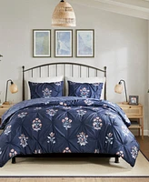 Madison Park Marfa Pintuck 3-Pc. Duvet Cover Set