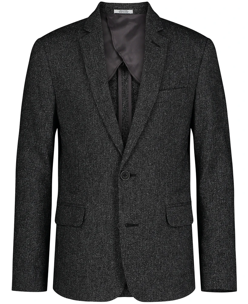 Calvin Klein Big Boys Stretch Tweed Sport Coat