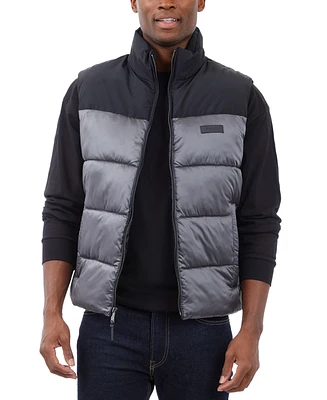 Michael Kors Men's Heavyweight Quilted Puffer Vest