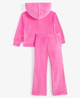 Epic Threads Toddler Girls Star Velour Hoodie & Pants Set, Created for Macy's