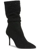 Thalia Sodi Women's Raquell Slouch Pointed-Toe Embellished Dress Boots