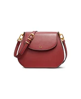 Donna Karan Bellerose Leather Flap Crossbody Bag