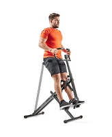 Sunny Health & Fitness Row-n-Ride Plus Assisted Squat Machine - No. 077PLUS