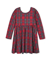 Gerber Baby Girls Holiday Plaid About You Long Sleeve Dress