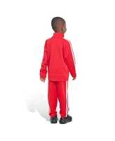 adidas Toddler Boys Long Sleeve Essential Tricot, 2-Piece Set