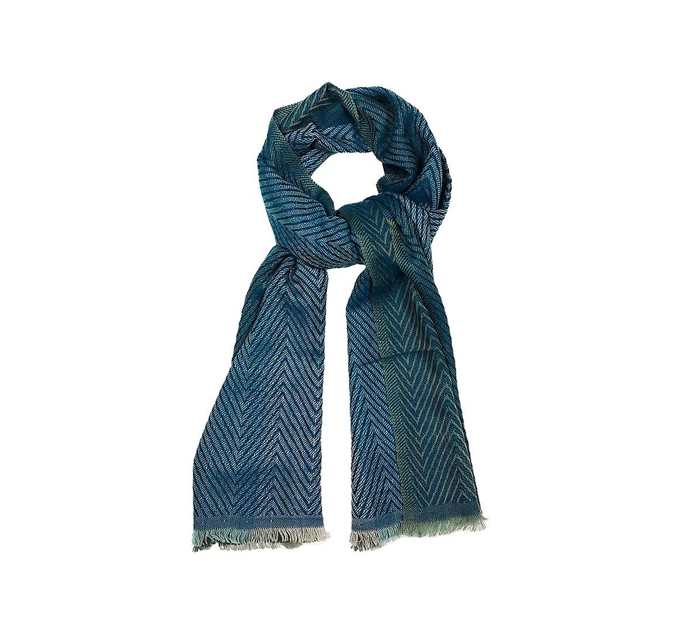 Feelgoodz Artisan Woven Hayden 100% Recycled Acrylic Oversized Wrap Winter Scarf