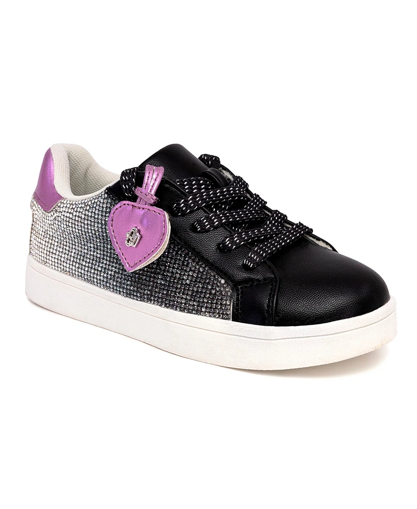 Juicy Couture Little and Big Girls Finnrell Rhinestone Sneaker