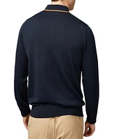 Ben Sherman Men's Regular-Fit Tipped Merino Wool Polo Shirt