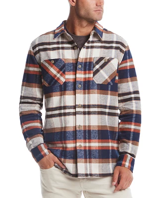 Weatherproof Vintage Men's Plaid Shirt Jacket