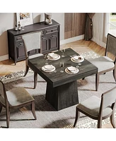 Tribesigns Square Dining Table for 4, 31.5