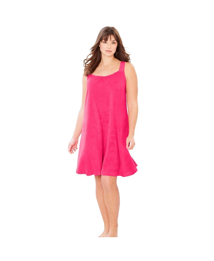 Dreams & Co. Women's Sleeveless Terry Lounger