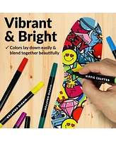 Hippie Crafter Fabric Markers 26 Pk