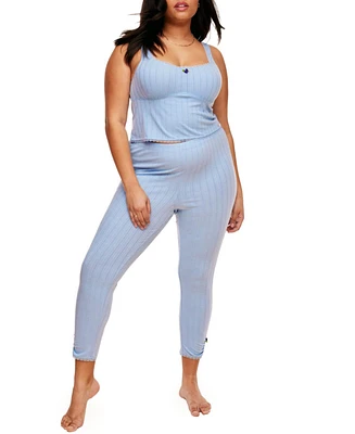 Adore Me Plus Gema Pajama Tank And Legging Set