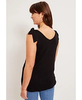 June + Vie Plus Tie-Sleeve Tank