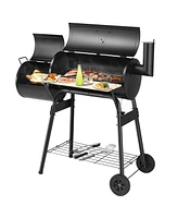Sugift Outdoor Bbq Grill Barbecue Pit Patio Cooker