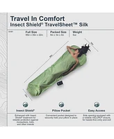 Cocoon Premium - Insect Shield TravelSheet - Silk