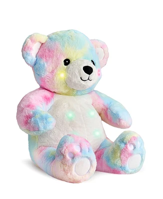 Geoffrey's Toy Box Led Light-Up Plush Bear, Created for Macy's